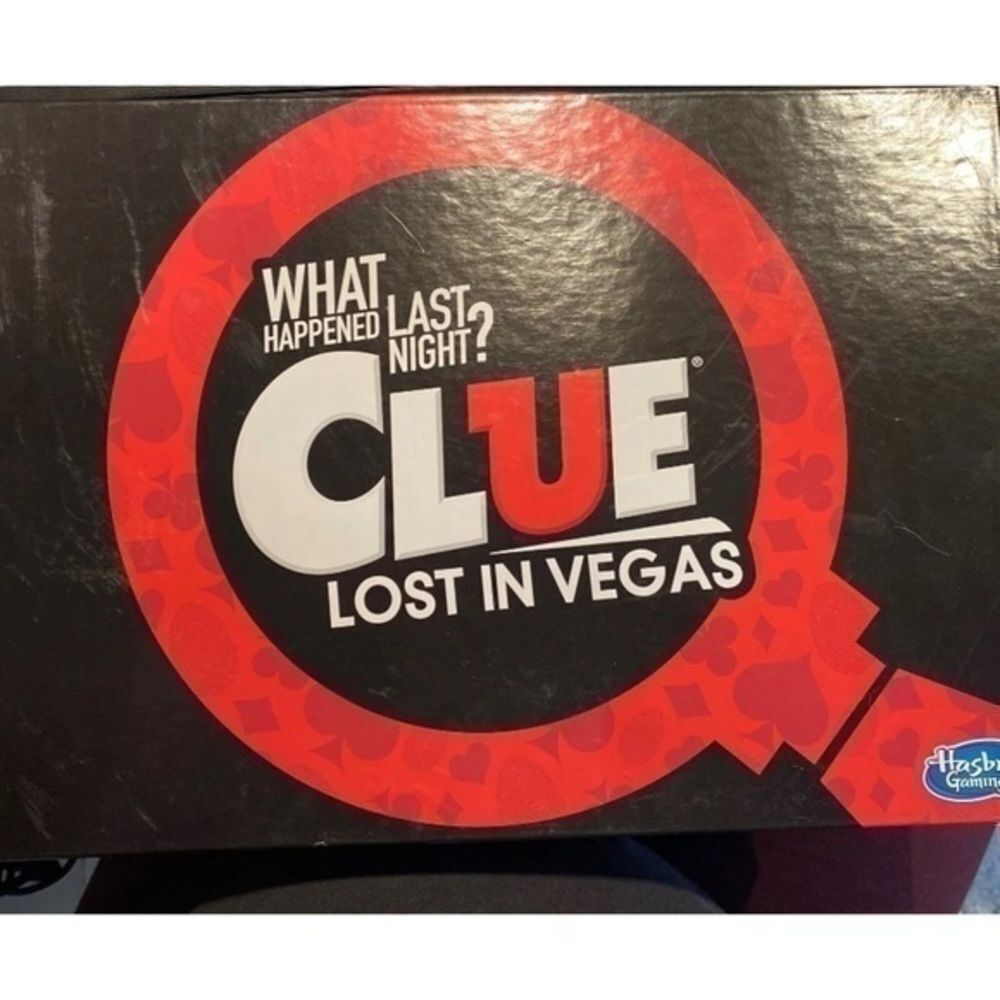 Clue lost in Vegas Board Game